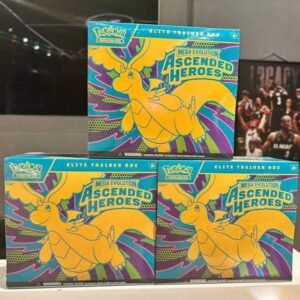 Ascended Heroes Elite Trainer Box (ETB) – Sealed Master Case (10 Units)