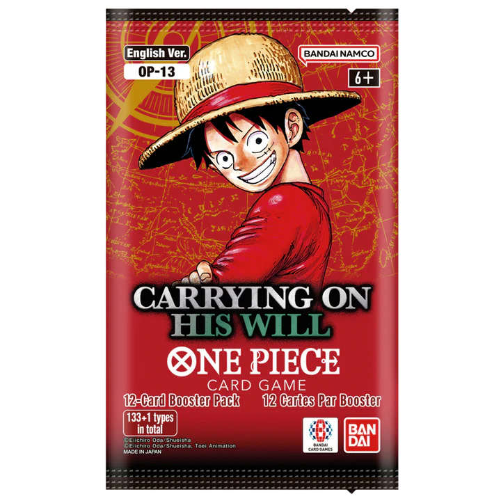 One Piece TCG Carrying On His Will (OP-13) Booster Box (24x Packs)