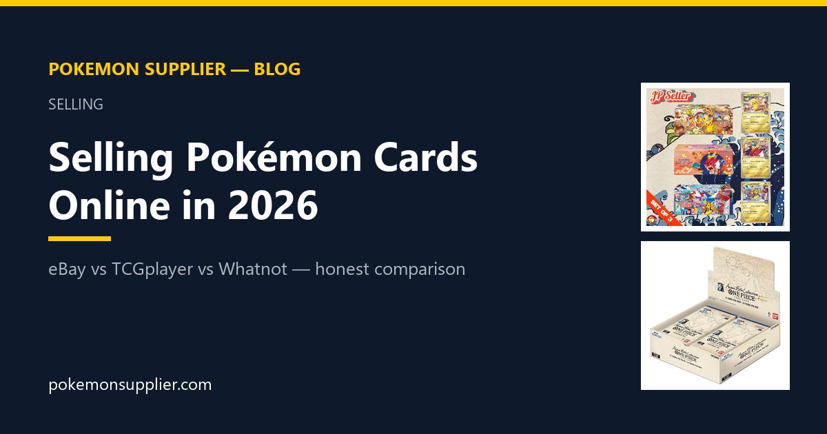 Sell Pokemon cards online