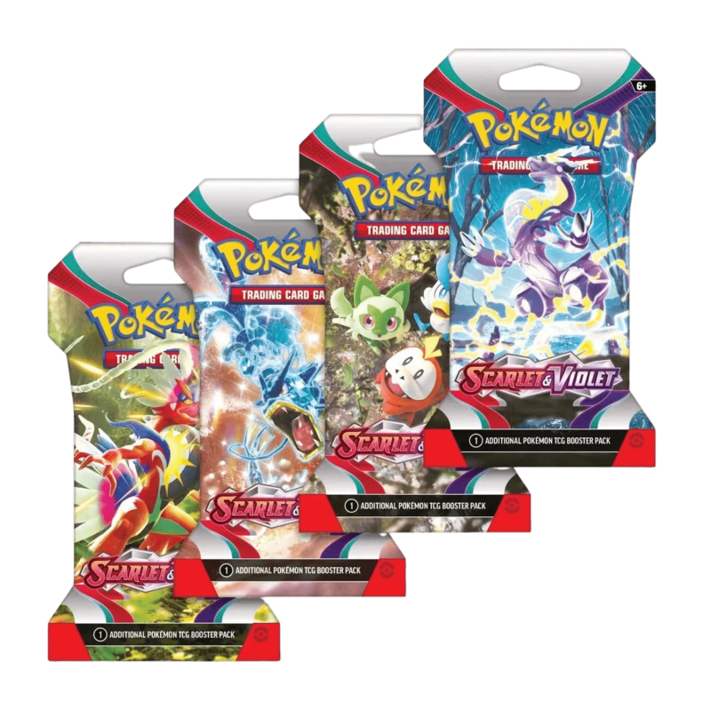Pokemon TCG – Scarlet & Violet – Base Set – Sleeved Booster Pack