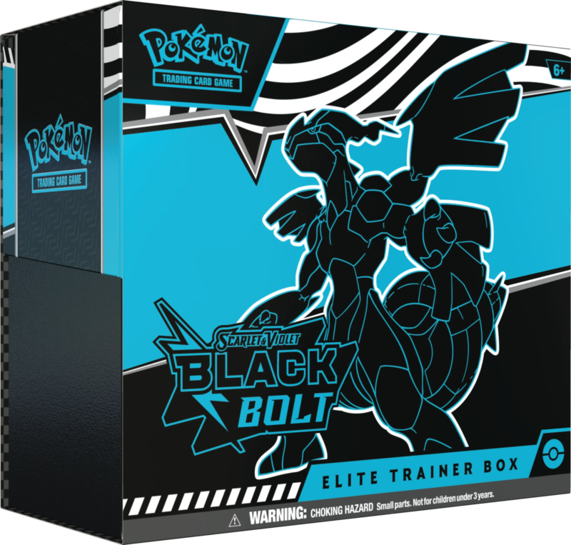 Pokemon TCG – Scarlet & Violet – Black Bolt – Elite Trainer Box