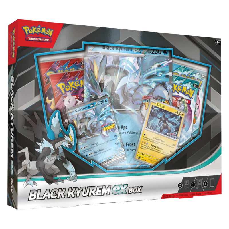 Pokemon TCG – Scarlet & Violet – Black Kyurem ex Collection Box