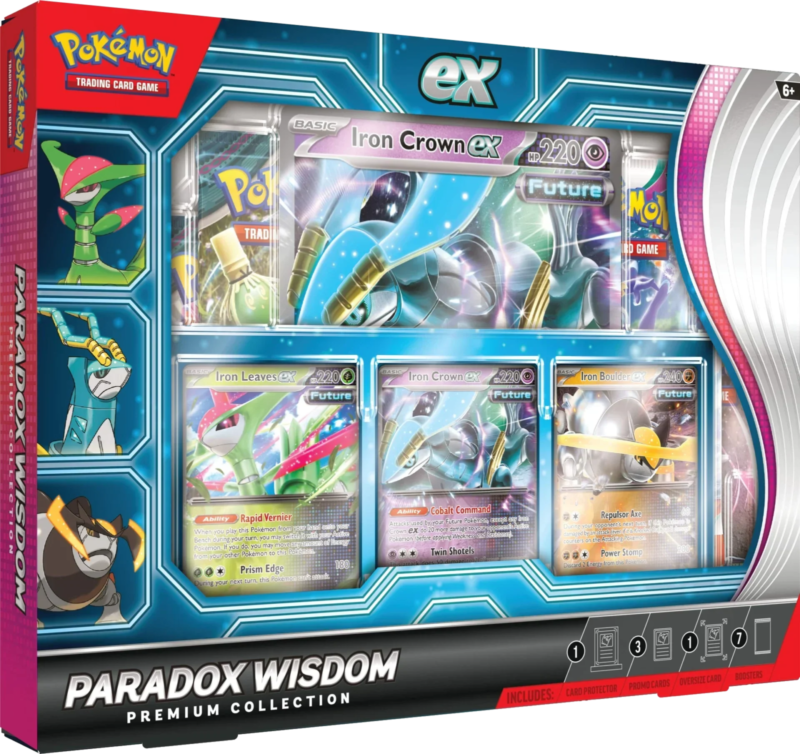 Pokemon TCG – Scarlet & Violet – Paradox Wisdom Premium Collection Box