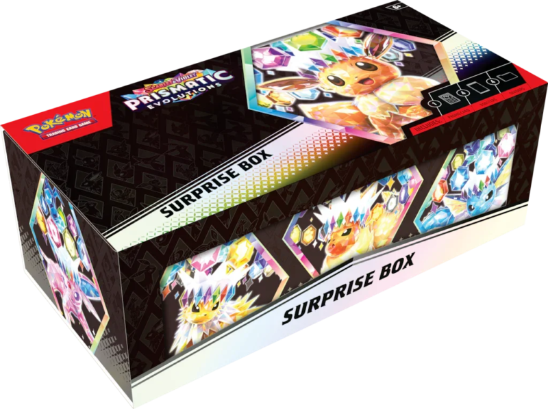 Pokemon TCG – Scarlet & Violet – Prismatic Evolutions – Surprise Box Collection
