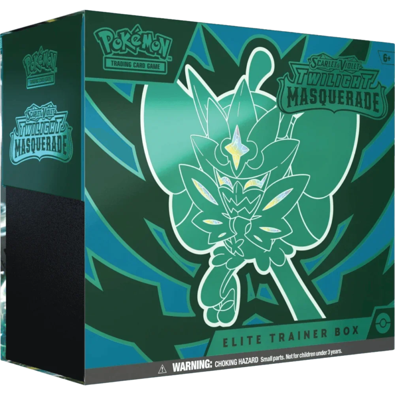 Pokemon TCG – Scarlet & Violet – Twilight Masquerade – Elite Trainer Box