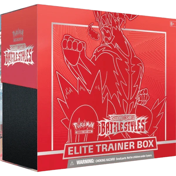 Pokemon TCG – Sword & Shield – Battle Styles – Elite Trainer Box (Single Strike Urshifu)