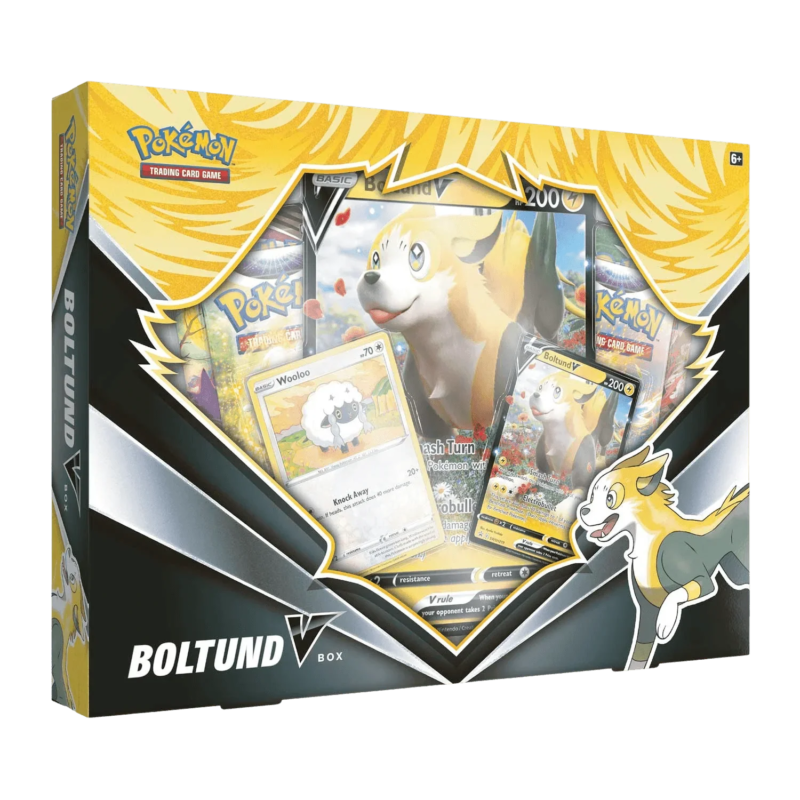 Pokemon TCG – Sword & Shield – Boltund V Collection Box