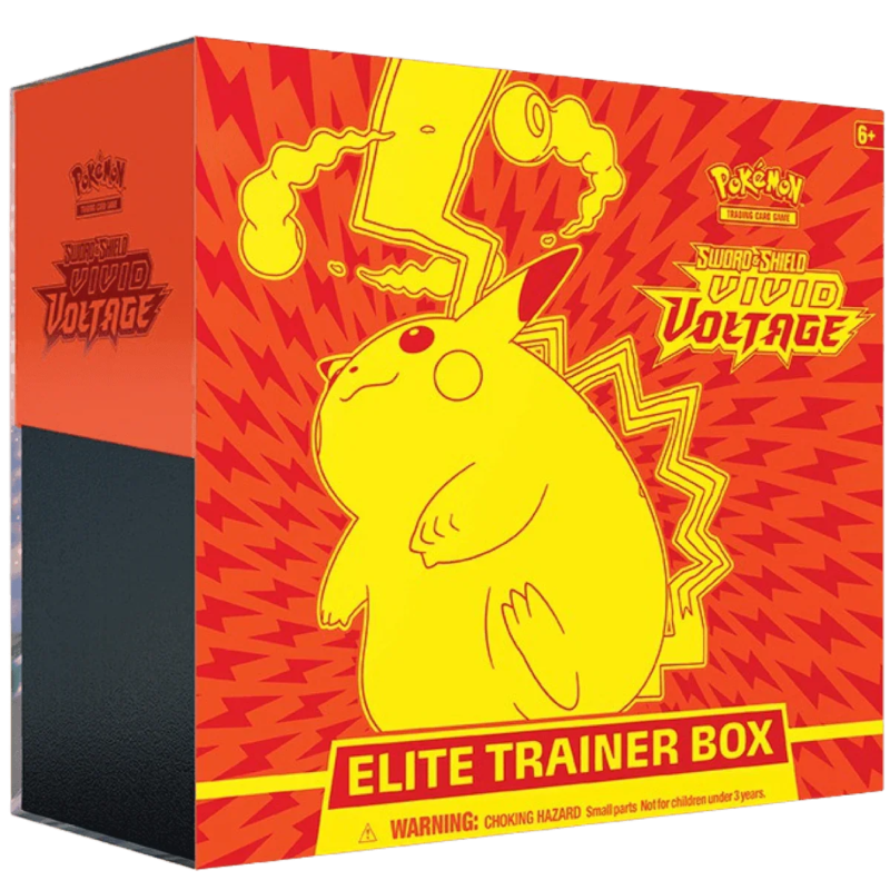 Pokemon TCG – Sword & Shield – Vivid Voltage – Elite Trainer Box