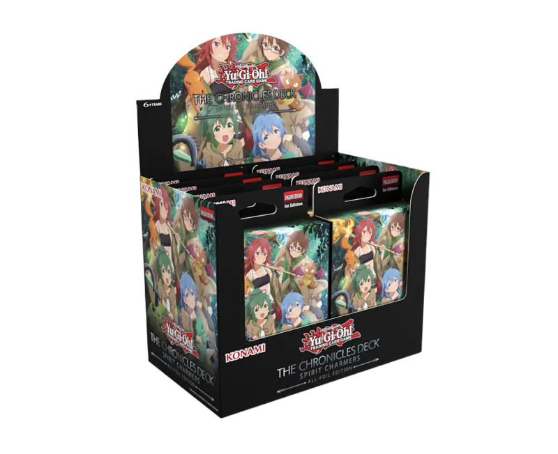 Yu-Gi-Oh! – The Chronicles Deck – Spirit Charmers (All-Foil Edition) – CDU (8x Decks)